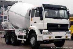 中國重汽 金王子 290馬力 6X4 混凝土攪拌車(chē)(ZZ5256GJBM3846C)