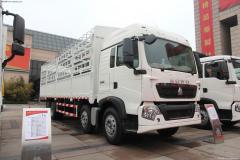 中國重汽 HOWO T5G重卡 336馬力 8X4 倉柵載貨車(chē)(ZZ1317N466GD1)