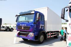 中國重汽 HOWO T5G重卡 180馬力 4X2 排半廂式載貨車(chē)(ZZ5167XXYH501GD1)