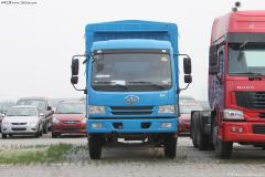 解放 駿威(J5K)中卡 180馬力 4X2 倉柵載貨車(chē)(CA5160CLXYP9K2L3E)
