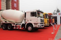陜汽 德龍FC 308馬力 6X4 混凝土攪拌車(chē)(SX5255GJBDR384)