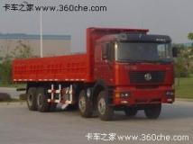 陜汽 德龍FC重卡 385馬力 8X4 自卸車(chē)(加長(cháng)高頂)(SX3315NT406C)