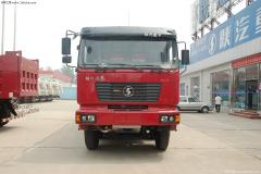 陜汽 德龍F2000重卡 340馬力 8X4 倉柵載貨車(chē)(加長(cháng)高頂)(SX5245CLXYNR456)