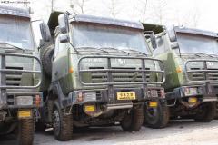 陜汽 奧龍重卡 300馬力 8X4 自卸車(chē)(中長(cháng)半高頂)(SX3315UR326)