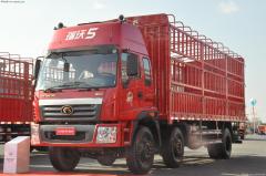 福田 瑞沃ADX 科技版 190馬力 6X2 倉柵載貨車(chē)(BJ5248VLCHH-2)