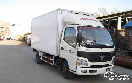 BJ5159XLC-FA  福田歐馬可冷藏車(chē)，商用車(chē)網(wǎng)報道