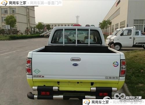 江淮瑞馳CNG雙燃料皮卡，商用車(chē)網(wǎng)報道