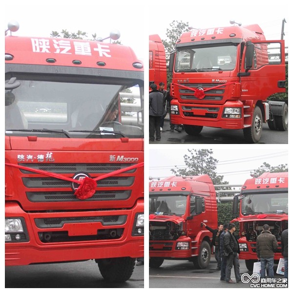 用戶(hù)試乘試駕陜汽德龍新M3000重卡 商用車(chē)之家訊