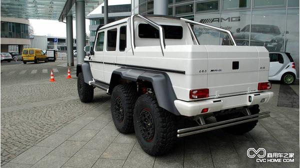 梅賽德斯-奔馳G63 AMG 打造六輪越野皮卡 商用車(chē)之家2