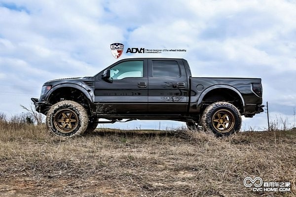 換ADV.1輪轂的福特F-150猛禽皮卡 商用車(chē)之家