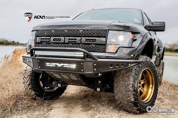 換ADV.1輪轂的福特F-150猛禽皮卡1 商用車(chē)之家