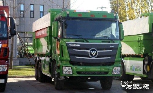 福田戴姆勒智能渣土車(chē)成運輸趨勢