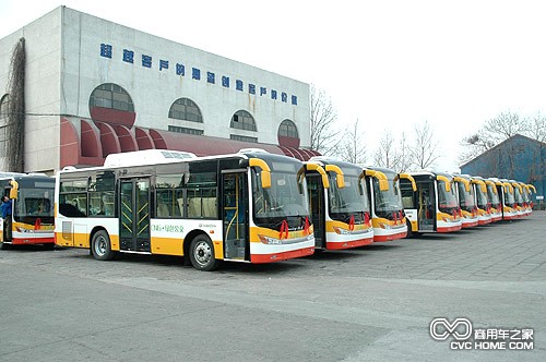 批量的新能源客車(chē) 商用車(chē)之家