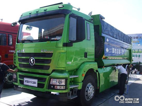 陜汽新能源重卡閃亮2014國際天然氣汽車(chē)展 商用車(chē)之家