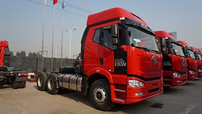2013款解放 J6P重卡 350馬力 6X4 半掛牽引車(chē)(CA4250P66K2T1A1HE4)