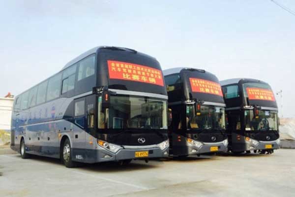 大金龍助力安徽首屆汽車(chē)駕駛員技能節能大賽