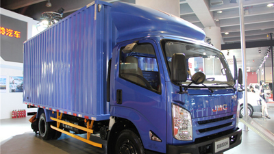 2014第二屆廣州國際商用車(chē)展 江鈴凱銳800H重載版輕卡