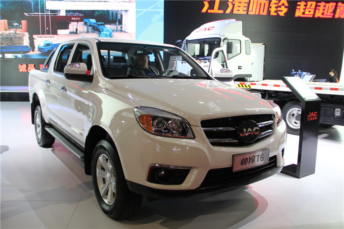廣州車(chē)展：江淮帥鈴T6皮卡