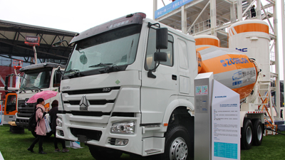 2014寶馬展：中聯(lián)重科ZLJ5253GJBH5 LNG攪拌車(chē)