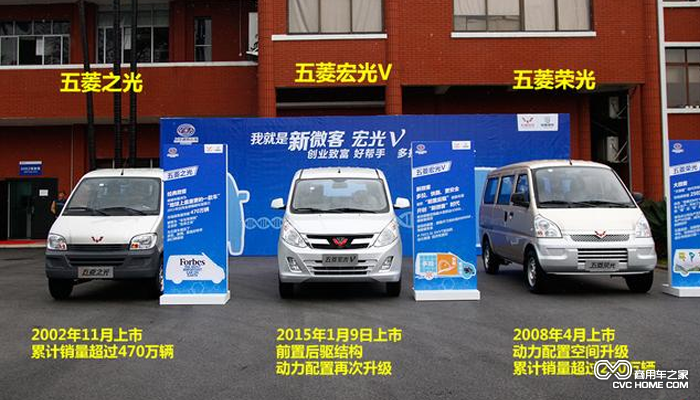 五菱宏光V車(chē)型史