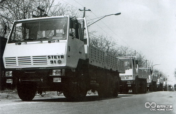 上個(gè)世紀80年代初斯太爾系列重型汽車(chē)
