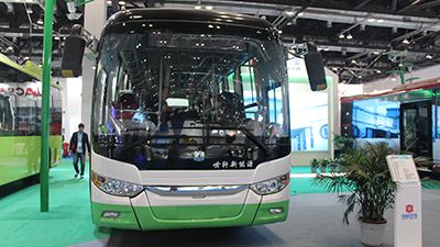 2015節能與新能源成果展 中通V10K純電動(dòng)客車(chē)