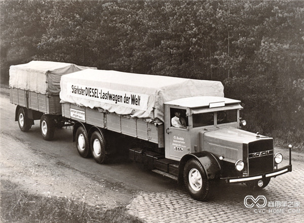 1932 年，搭載140 馬力柴油發(fā)動(dòng)機的S1H6 卡車(chē)。.jpg