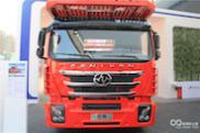 2016北京車(chē)展 紅巖杰獅中置軸轎運車(chē)