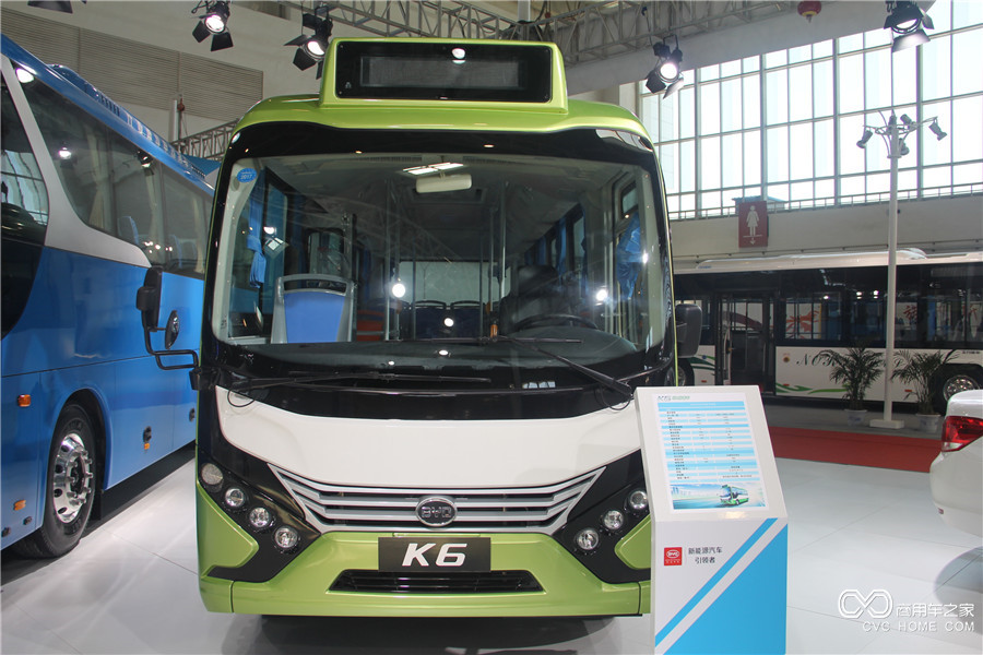 2016北京道路運輸展 比亞迪K6純電動(dòng)客車(chē)