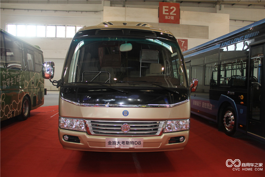 2016北京道路運輸展 金旅大考斯特D8純電動(dòng)客車(chē)