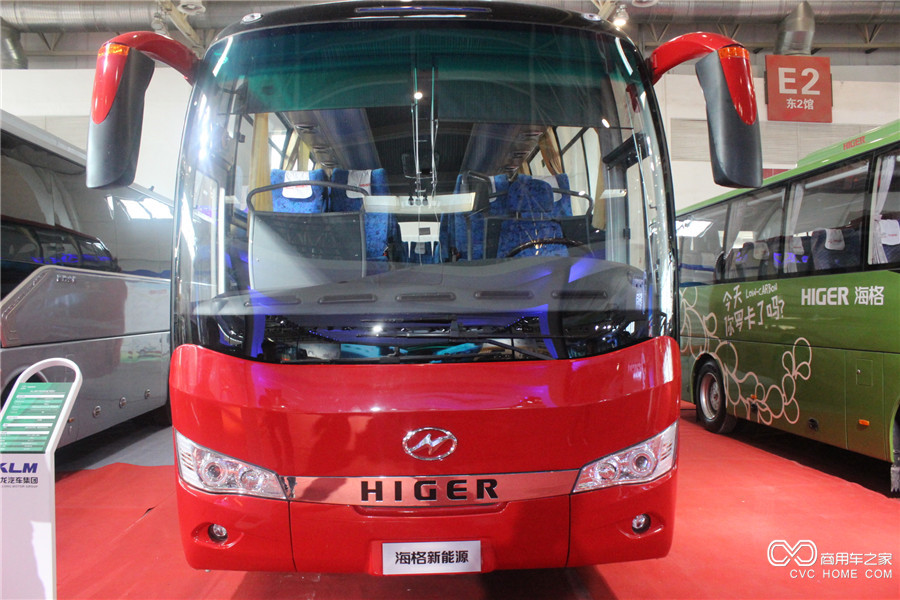 2016北京道路運輸展 海格11米混合動(dòng)力客車(chē)