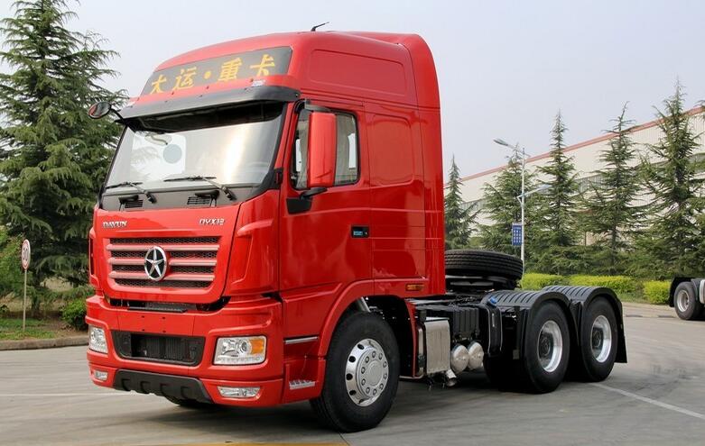 大運 N9重卡 430馬力 6X4牽引車(chē)(銳雅紅)(4255D44CA)